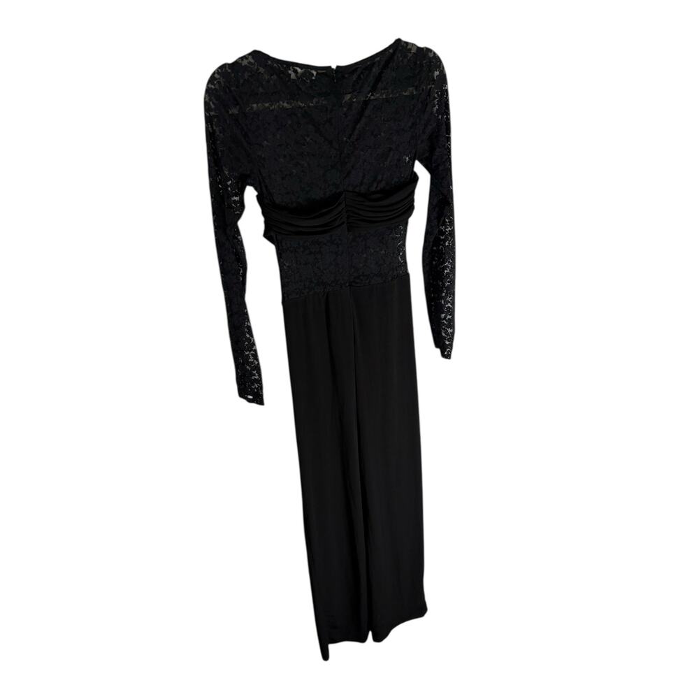 Lovers and Friends Kathryn Gown Lace Ruched Formal Evening Party Gala Elegant S - Picture 10 of 11